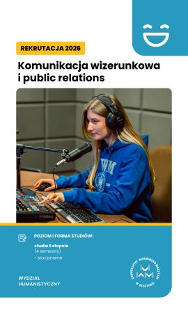 rekrutacja na studia Komunikacja wizerunkowa i PR